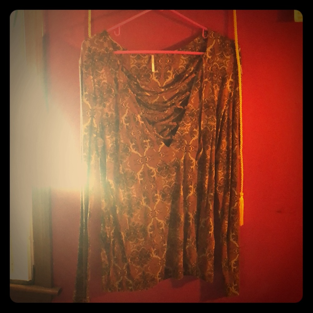 Free people long sleeve top